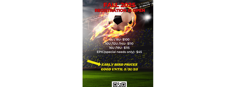 2025 FALL Registration OPEN